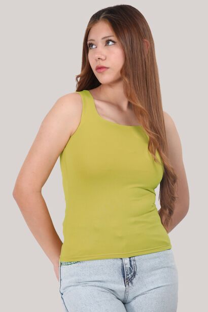 Kadın Askılı Bluz  Yeşil