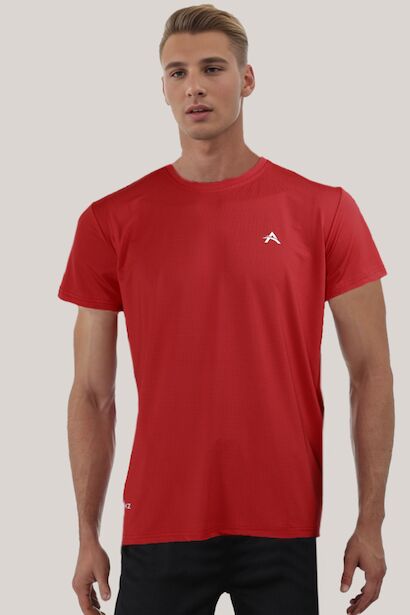 Erkek T-shirt  Kırmızı